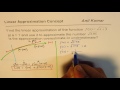 Linear Approximation Concepts and Applications