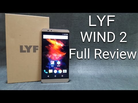 (ENGLISH) LYF Wind 2 (4G VoLTE)metal phone full review