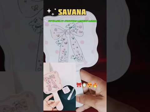 Savana Cute Mirror🪞Travelling Friendly Cute Comb savana finds✩ #savana #makeup #mirror#viral #shorts