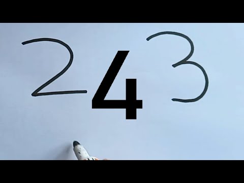 How to draw  a peacock from numbers 234 / easy drawing / paintings/ drawings for music / quick draw