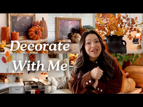 DECORATE MY HOUSE WITH ME | FALL 2024