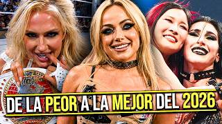 De la PEOR a la MEJOR LUCHADORA de WWE en 2026 (Enero - Julio)