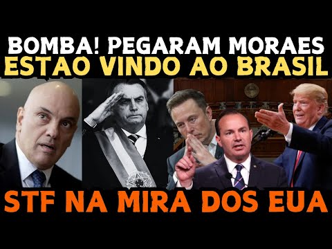 BOMBA! PEGARAM O MORAES! VISTO CANCELADO! CONSTAS BANCÁRIAS CANCELADAS! ESTÃO VINDO AO BRASIL...