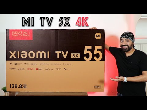 (ENGLISH) Mi TV 5X - 4K 55 inch Unboxing and Impressions - The Upgrade You Were Waiting For 🔥