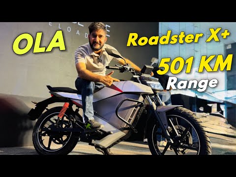 Ola Roadster X and Roadster X+ Launched | 501 KMs Range, Features & All Details