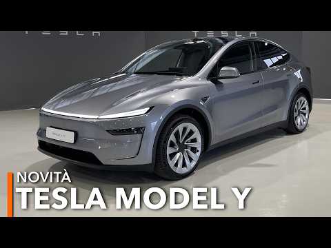 Nuova Tesla Model Y | Il restyling 2025: design, interni, motori, prezzo