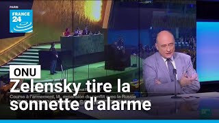 Course à l'armement, IA, Russie... Volodymyr Zelensky tire la sonnette d'alarme • FRANCE 24