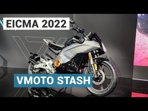 Vmoto Stash : la moto électrique monte dans les watts à EICMA