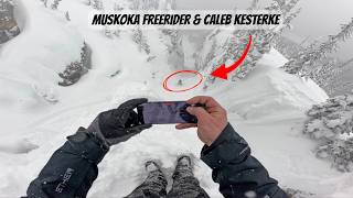 Gnarliest Climb of my Life | First Ascent Chute Climb in Revelstoke