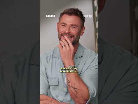 a few dad jokes and we've got a little bromance 😭 @ChrisHemsworth #dadjokes #chrishemsworth