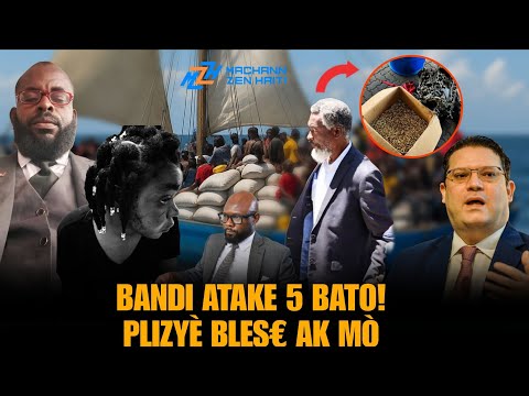 Nouvo Kagezon Minisyon Sezi ||  5 Bato At@ke! || Badio Ap Avili yo ?.. Dosye Jovenel la Pa Piti