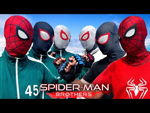 SPIDER-MAN Bros NEXT Story | Play Together SQUID GAME and Defeat BAD GUY