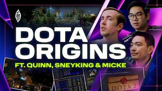 "I Never Thought I Could Make a Career Out of It" 🥹 | Dota 2 Origins ft. Quinn, Sneyking & miCKe