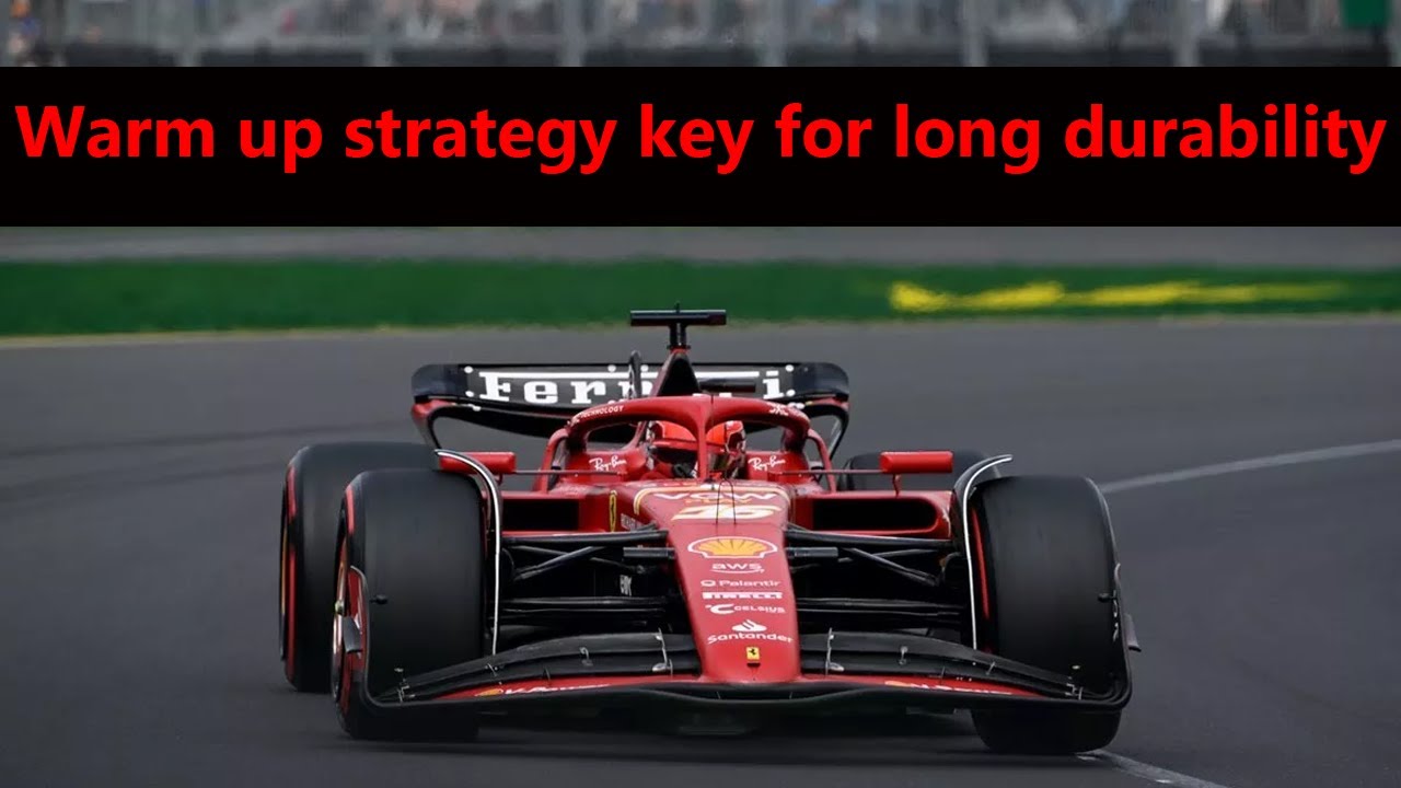 why Ferrari needs to focus on warm-up laps for better SF-24 tire life and performance gains