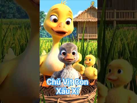 Chú Vịt Con Xấu Xí – Hành Trình Hóa Thiên Nga #littleduck #cutepet  #cutepets