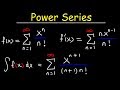Power Series and Convergence Tests