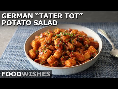 German "Tater Tot" Potato Salad - Food Wishes