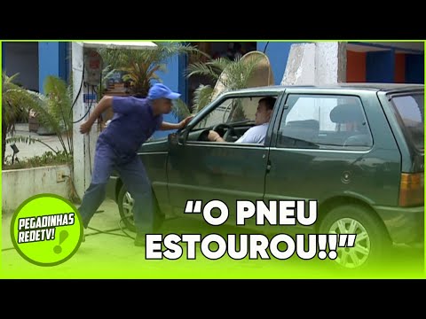CALIBRAGEM CÔMICA: TONINHO TORNADO APRONTA TODAS NO POSTO DE GASOLINA