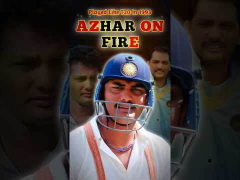 Ajharhuddin's Real T20 Innings Which Thrased England 🔥 #cricket