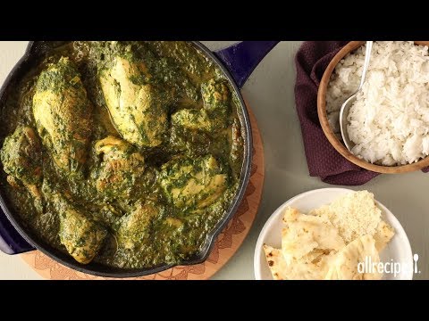 Indian Recipes - How to Make Chicken Saag