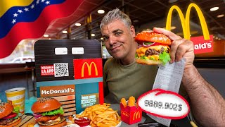 ASÍ ES UN MCDONALDS en VENEZUELA 🇻🇪 *El MÁS CARO del MUNDO* 🍔