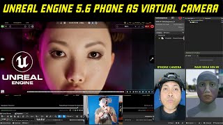 Unreal Engine 5.6 Phone as Virtual Camera
