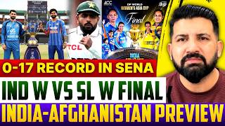 17-0 in SENA for PAK | IND vs AFG 1st T20I, preview | Women Asia Cup IND vs SL