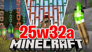 TORCE, LANTERNE, SBARRE e CATENE DI RAME - Minecraft ITA 1.21.9 Snapshot 25w32a
