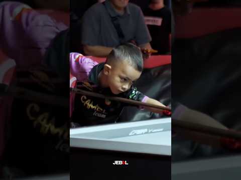 Bocah 5 tahun asal Sulteng gegerkan kancah biliar Internasional! #billiardindonesia #biliard