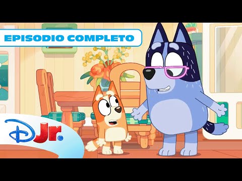 BLUEY: Hacer el pino 💙 | EPISODIO COMPLETO | @DisneyJuniorES