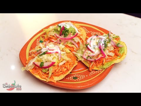 La mejor Tinga de Pollo - "El Saborcito Rojo"