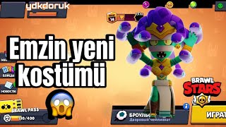 BRAWL PASS KOSTÜMÜ EMZİ ALDIM😱BRAWL STARS