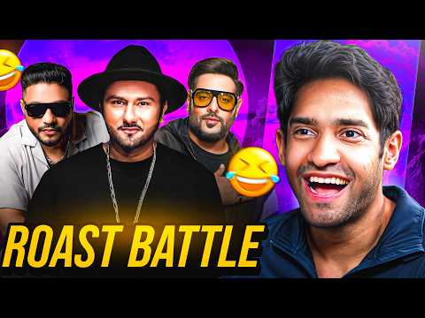 Honey Singh vs Baadshah Vs Raftaar Fight Is Funny!🤣