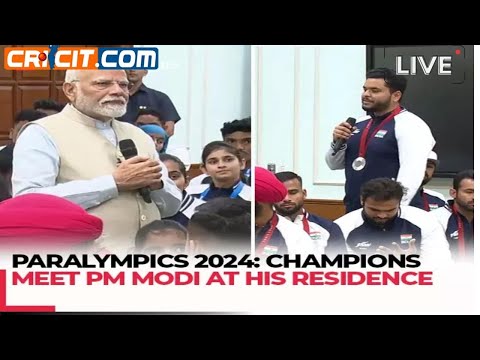 LIVE: PM Modi Meets Indian Paralympics Contingent at 7, Lok Kalyan Marg