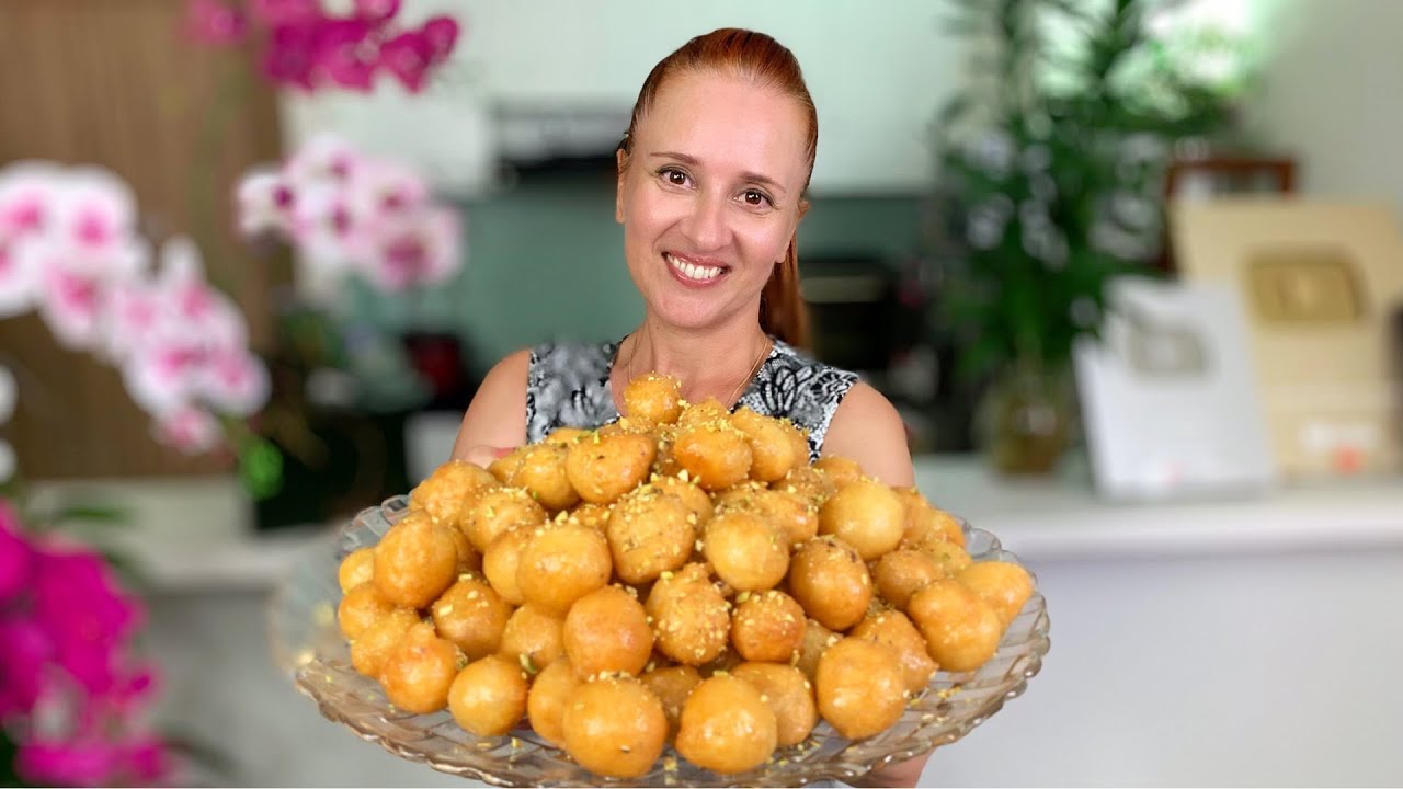 Турецкие ПОНЧИКИ ЛОКМА восточные сладости на скорую руку пончики Turkish Donuts Lokma