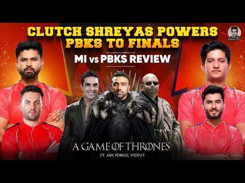 Clutch Shreyas Powers PBKS To Finals🔥 | FINALS! PBKS Ace Chase To Knock MI Out