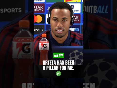 Arteta is a PILLAR for me 🔥