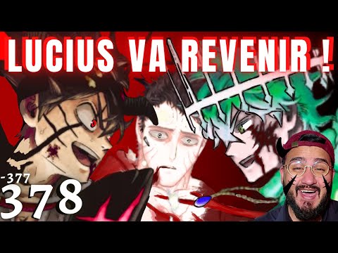 ASTA ET YUNO TUE LUCIUS !? RETOUR DARK TRIAD ? DUO MAGNIFIQUE☘️ BLACK CLOVER 377 378 - REVIEW MANGA