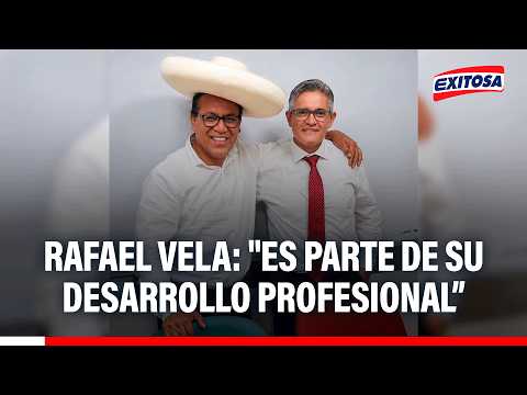 🔴🔵 Rafael Vela se pronunció sobre la participación de José Domingo Pérez en asuntos políticos