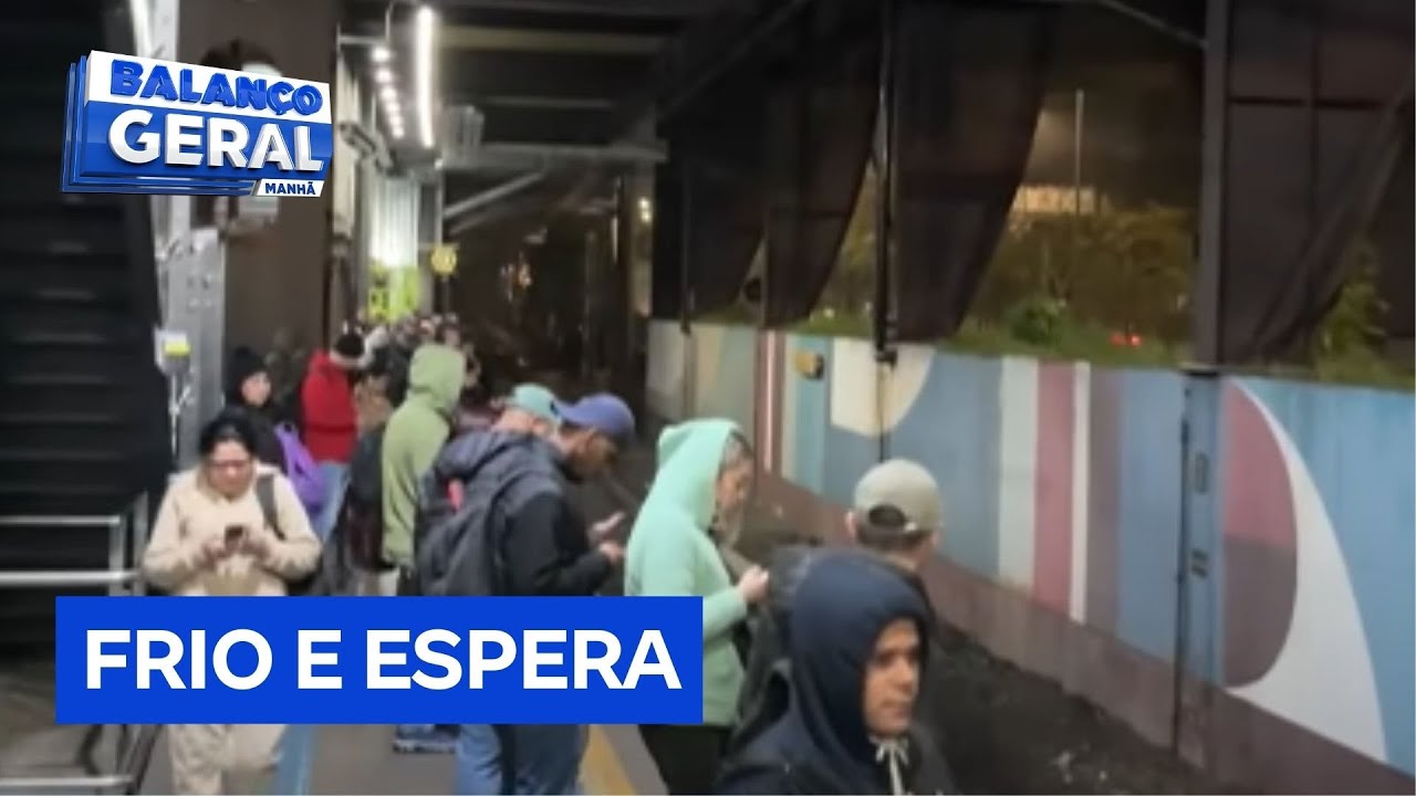 Transporte público enfrenta lentidão e atrasos em São Paulo