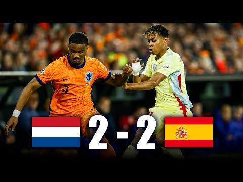 ESPAÑA vs HOLANDA 2-2 | QUE PARTIDAZO por la NATIONS LEAGUE