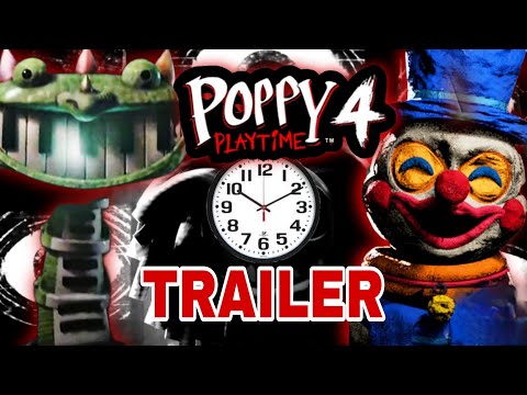 Poppy Playtime Chaptee 4 Finally a Countdown To The Game trailer With close info?!