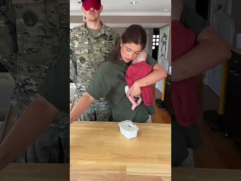 army father got surprise before going border #shortsvideo