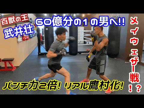 【内山高志×武井壮】衝撃！脅威！百獣の王の身体能力にKOダイナマイト・内山も驚愕！クマ殺しパンチ習得👊年末メイウェザー戦⁉
