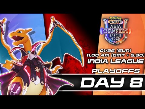 HINDI | Pokémon UNITE Asia Champions League 2025 India League Day 8