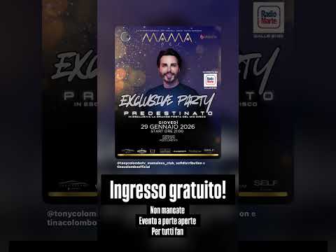 TONY COLOMBO.. IL PARTY!!!