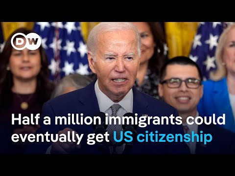 Biden gives residency to undocumented spouses of US citizens | DW News