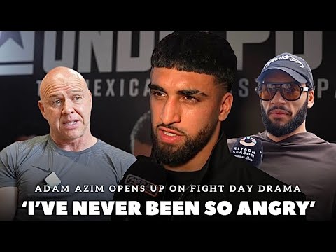 ‘I WAS SO ANGRY WHEN I GOT TOLD’ Adam Azim ON NEXT FIGHT TV DEAL | SHEERAZ BERLANGA | INGLE COMMENT