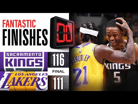 GREAT ENDING In Final 1:16 Kings vs Lakers | January 18, 2023 video clip