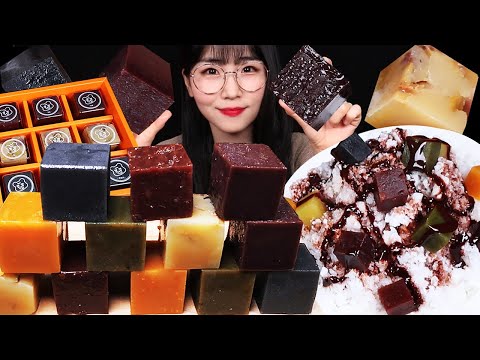 달디단 양갱 6가지 & 양갱 빙수 먹방! Red Bean Paste Jelly Bingsu mukbang ASMR